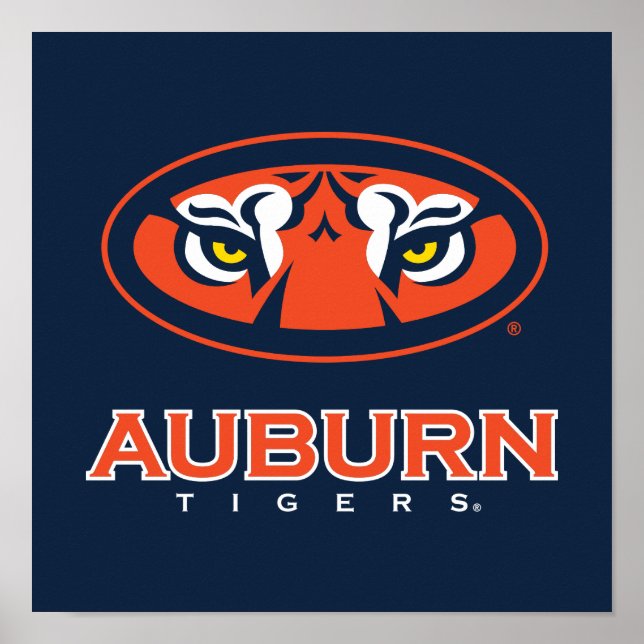 Auburn University | Auburn Tigers Poster (Front)