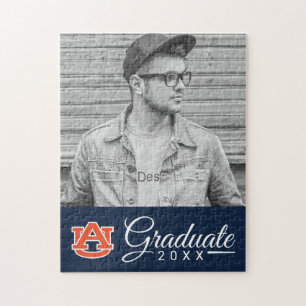 Auburn University   Auburn UA Logo Jigsaw Puzzle