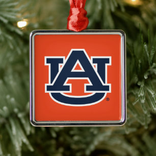 Auburn University   Auburn UA Logo Metal Tree Decoration