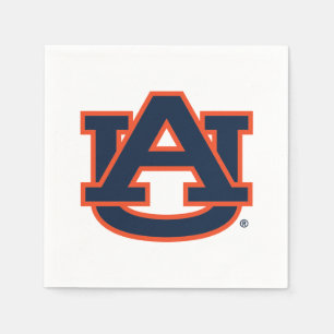 Auburn University Auburn UA Logo Napkin
