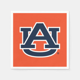 Auburn University Auburn UA Logo Napkin