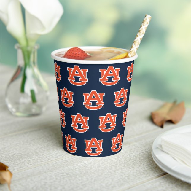 Auburn University | Auburn UA Logo Paper Cups (Insitu)