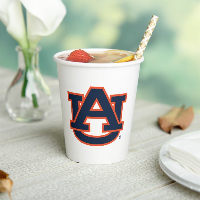 Auburn University | Auburn UA Logo Paper Cups (Insitu)
