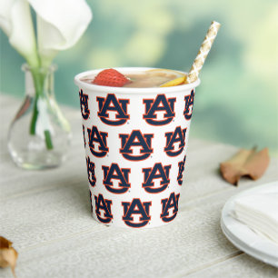 Auburn University Auburn UA Logo Paper Cups