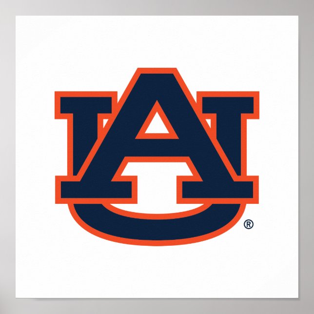 Auburn University | Auburn UA Logo Poster (Front)