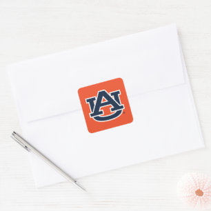 Auburn University   Auburn UA Logo Square Sticker