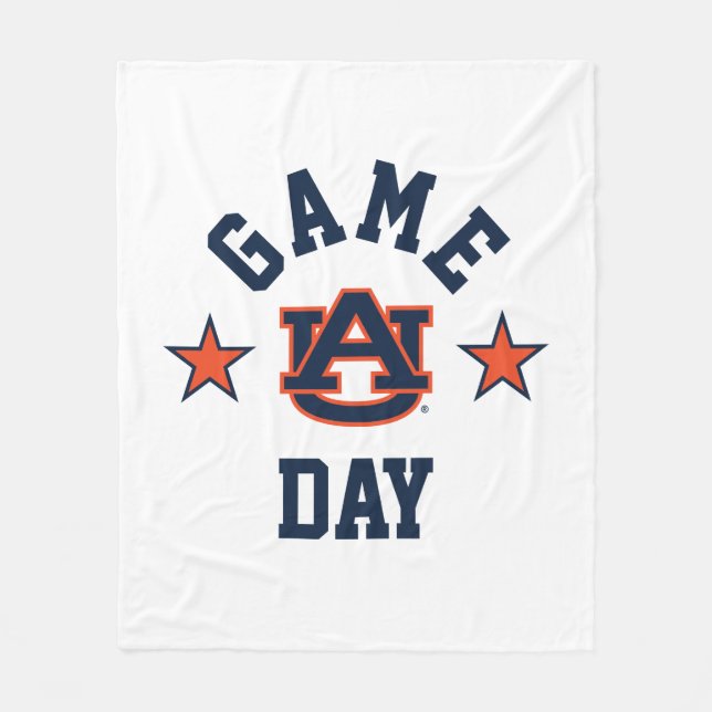 Auburn University Game Day Fleece Blanket (Front)