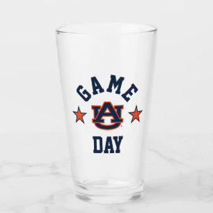 Auburn University Game Day Glass