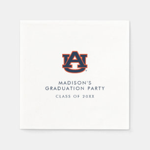 Auburn University Graduation   Auburn Tigers Napkin