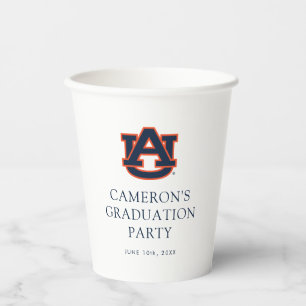 Auburn University Graduation Auburn Tigers Paper Cups