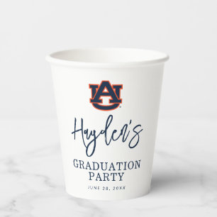 Auburn University Graduation Auburn Tigers Paper Cups