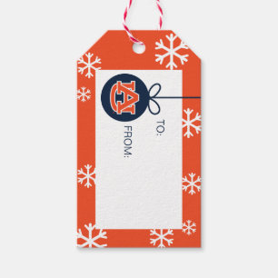 Auburn University Holiday Gift Tags
