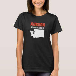 Auburn Washington USA State America Travel Washing T-Shirt