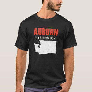 Auburn Washington USA State America Travel Washing T-Shirt
