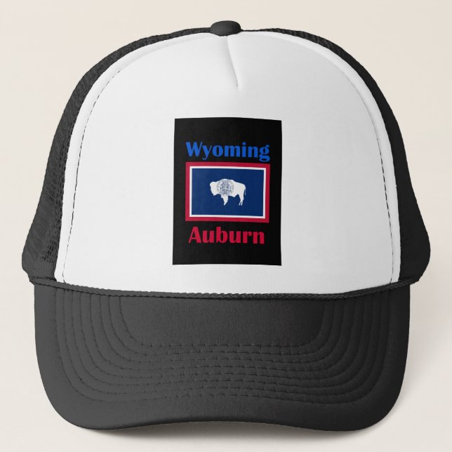 Auburn Wyoming Trucker Hat (Front)