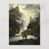 Aucassin Seeks for Nicolette by Maxfield Parrish