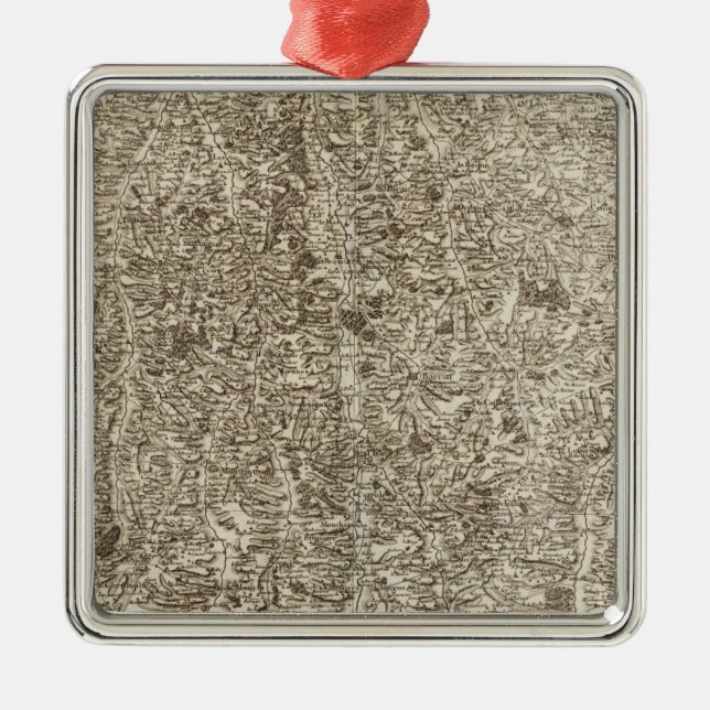 Auch Metal Tree Decoration (Front)