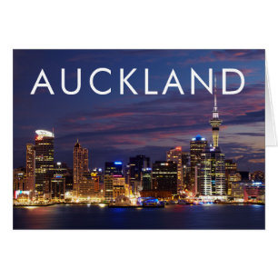 Auckland City Skyline