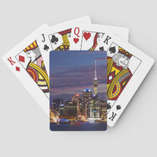 Auckland City Skyline Playing Cards