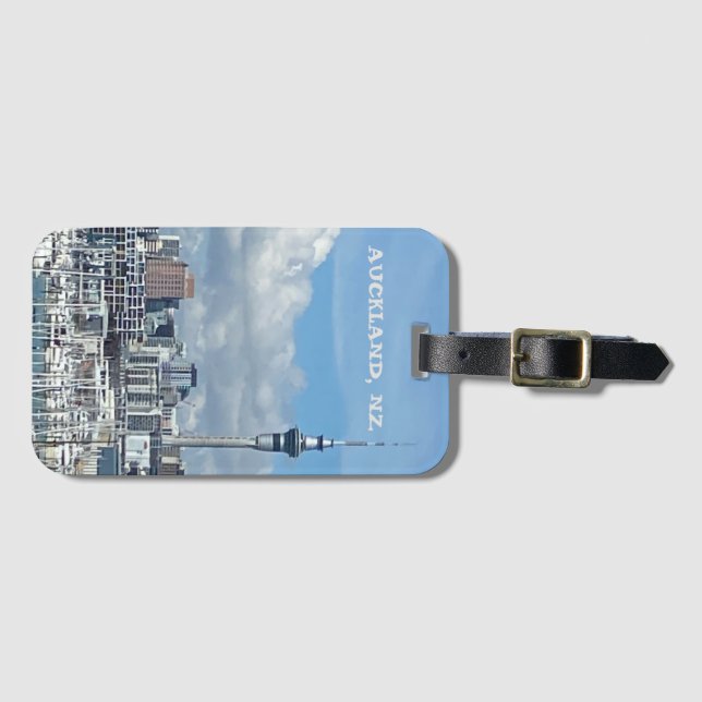 Auckland Luggage Tag (Front Horizontal)