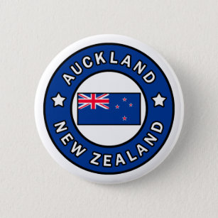 Auckland New Zealand 6 Cm Round Badge