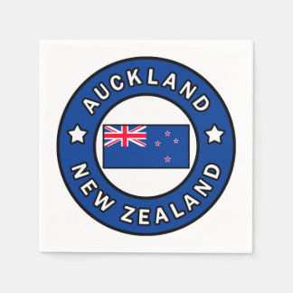 Auckland New Zealand Napkin