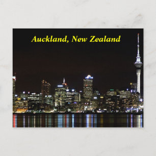Auckland New Zealand Postcard
