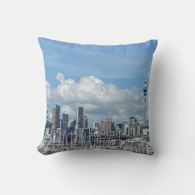 Auckland Throw Pillow (Front)