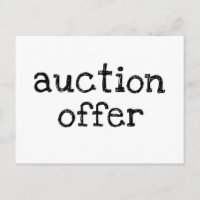 Auction Offer