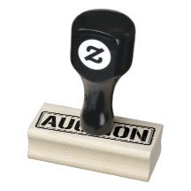 Auction Rubber Stamp