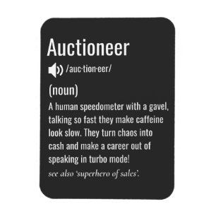 Auctioneer Magnet