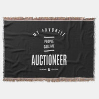 Auctioneer Work Job Title Gift