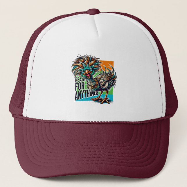 Audacious Avian Trucker Hat (Front)