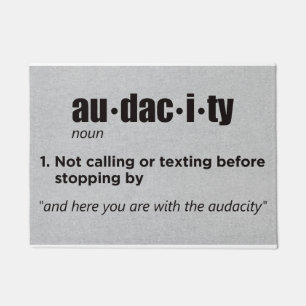 Audacity Doormat
