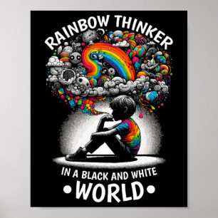 Audhd Autism Adhd Autistic Spectrum Neurodiversity Poster