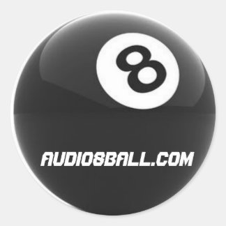 Audio8ball.com Sticker