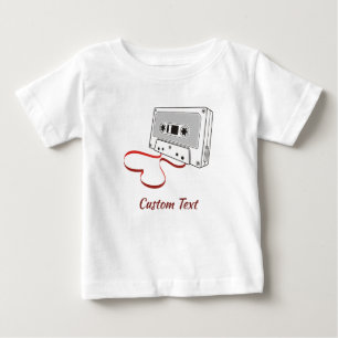Audio cassette baby T-Shirt