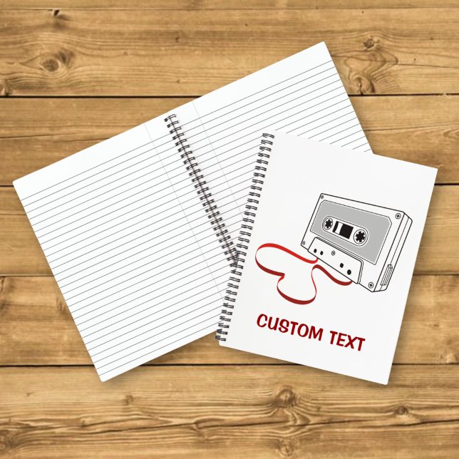 Audio Cassette Notebook (Creator Uploaded)