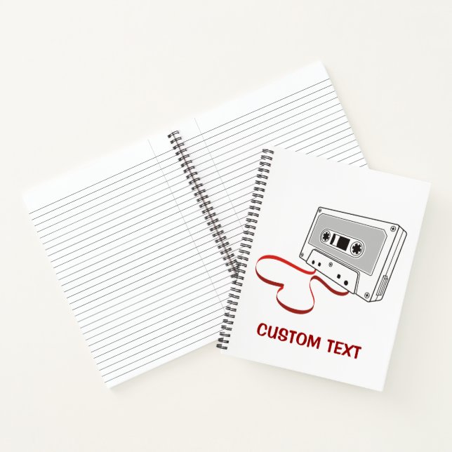 Audio Cassette Notebook (Inside)