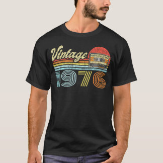Audio Cassette Since 1976 46Th Birthday T-Shirt