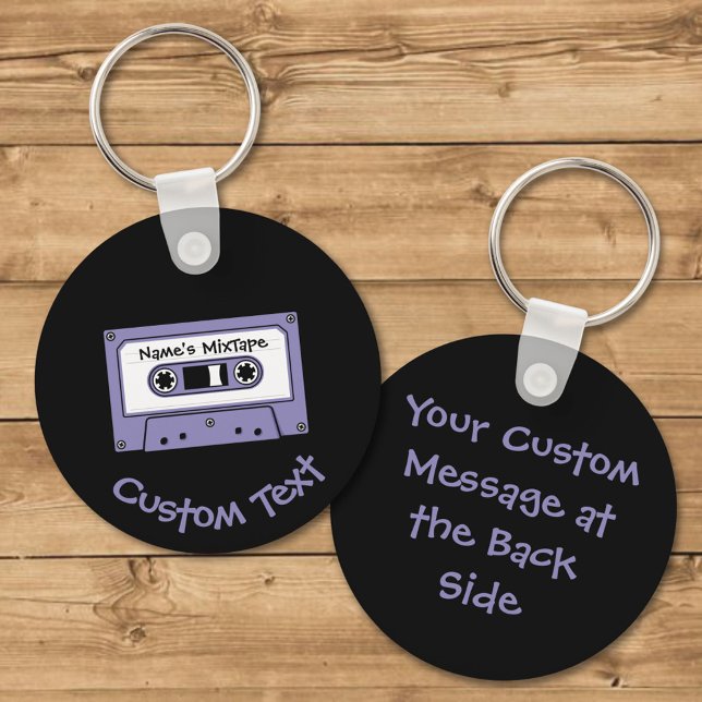 Audio Cassette Tape Keychain (Creator Uploaded)