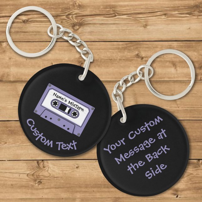 Audio Cassette Tape Keychain (Creator Uploaded)