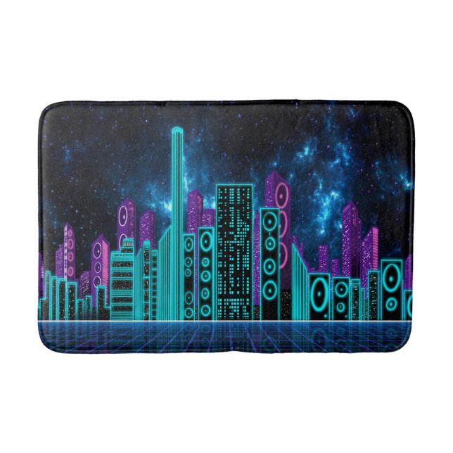 Audio City-1 Bath Mat (Front)
