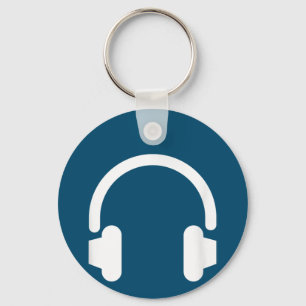 Audio Engineer Audiophile Dj Music Lover Headphone Key Ring