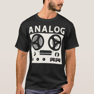 Audio Engineer Beatmaker And Soundguy Analog Tape T-Shirt