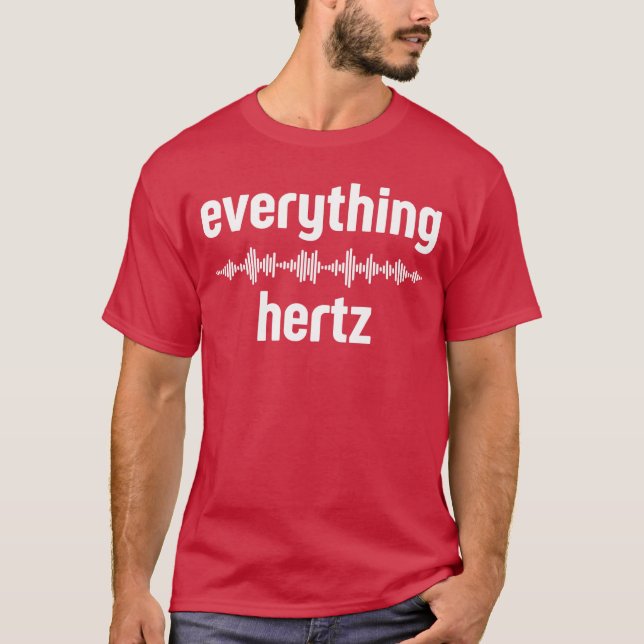 Audio Engineer Funny Sound Guy Studio Music Everyt T-Shirt (Front)