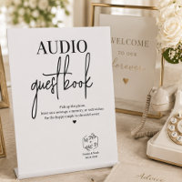 Audio Guest Book Wedding Party