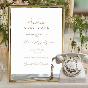 Audio Guestbook   Phone Message Guest Book Sign