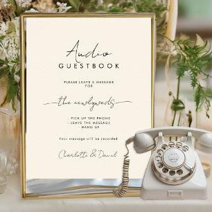 Audio Guestbook Phone Message Guest Book Sign