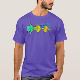 Audio Sound Waves Music Musician DJ Premium T-Shirt